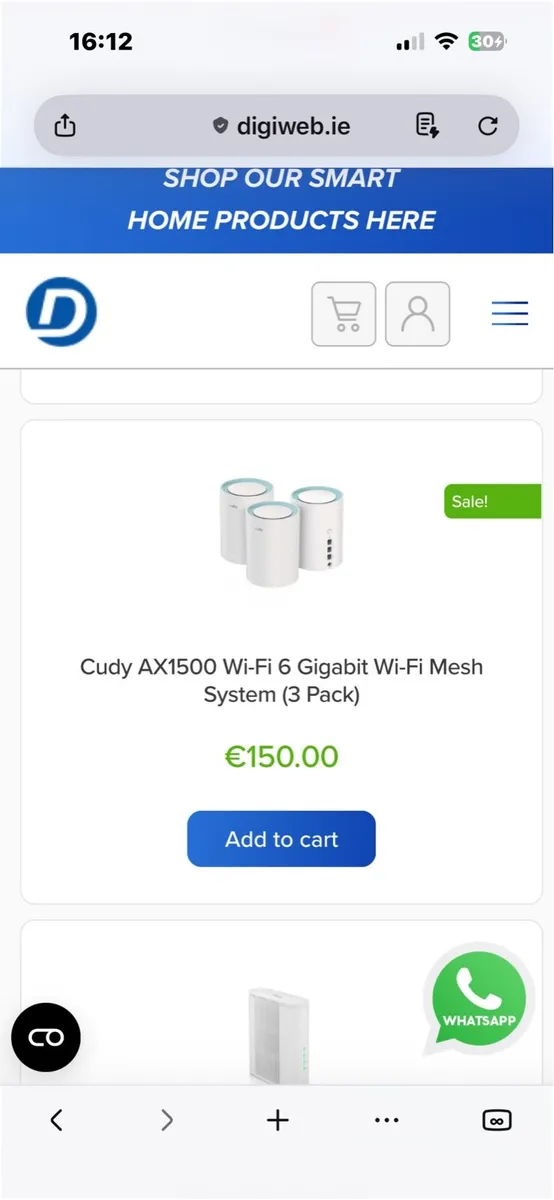 Cudy AC1200 Whole Home Mesh Wi-Fi – 3 Pack - Image 2