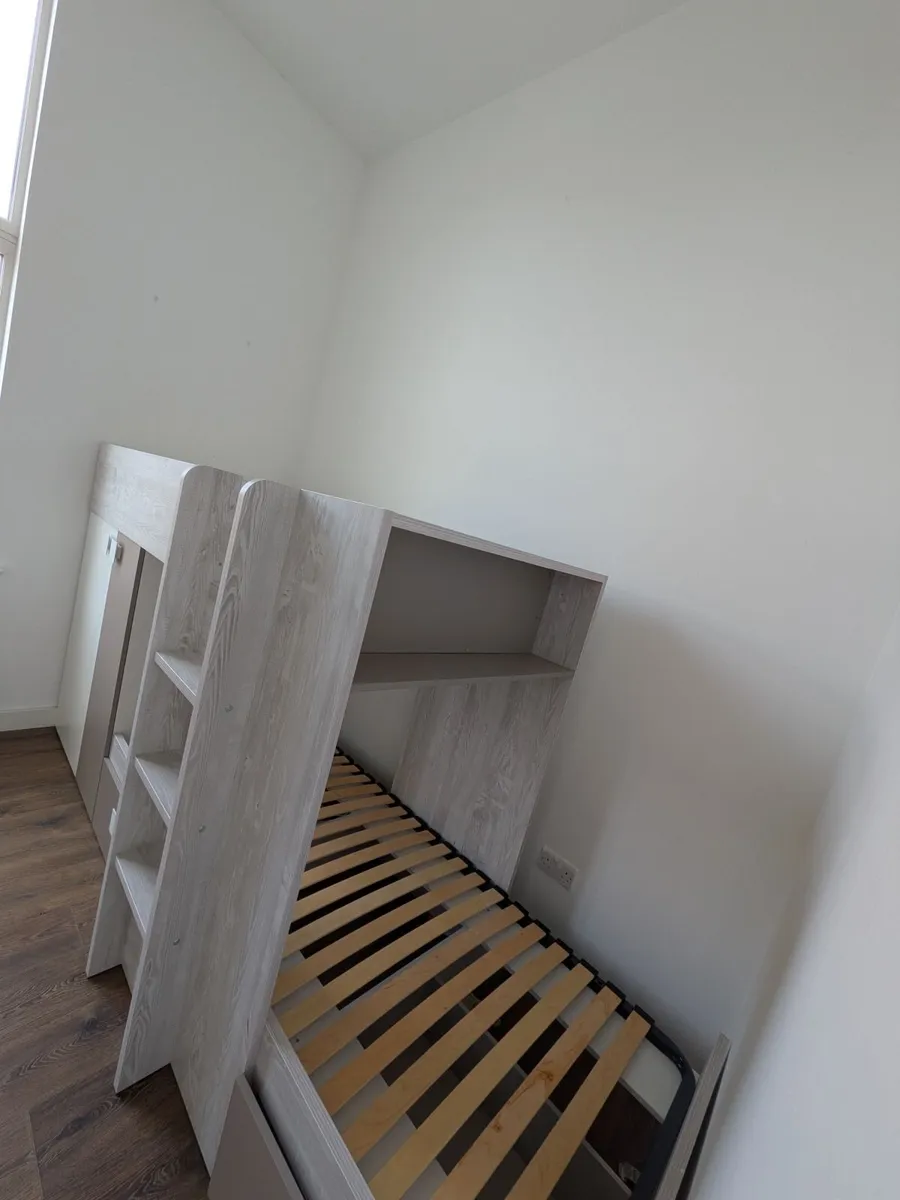 Trasman Barca bunk bed with wardrobe and storage - Image 4