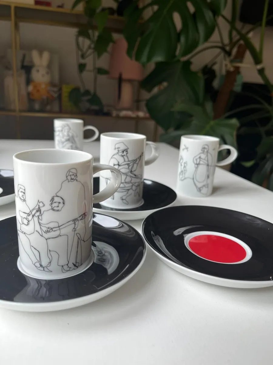Vista Alegre Fado Espresso Set by Catarina Pestana - Image 4