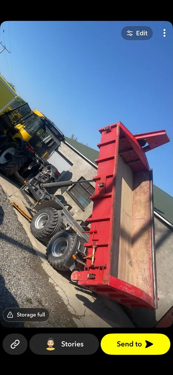 Pronar t185/1 hook trailer - Image 1