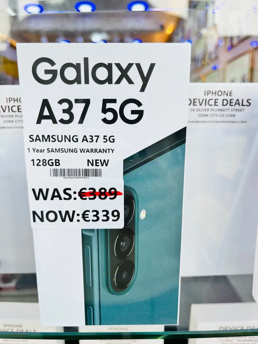 🔥Galaxy A37 5G 128GB New 1YEAR WTY 😍 - Image 1