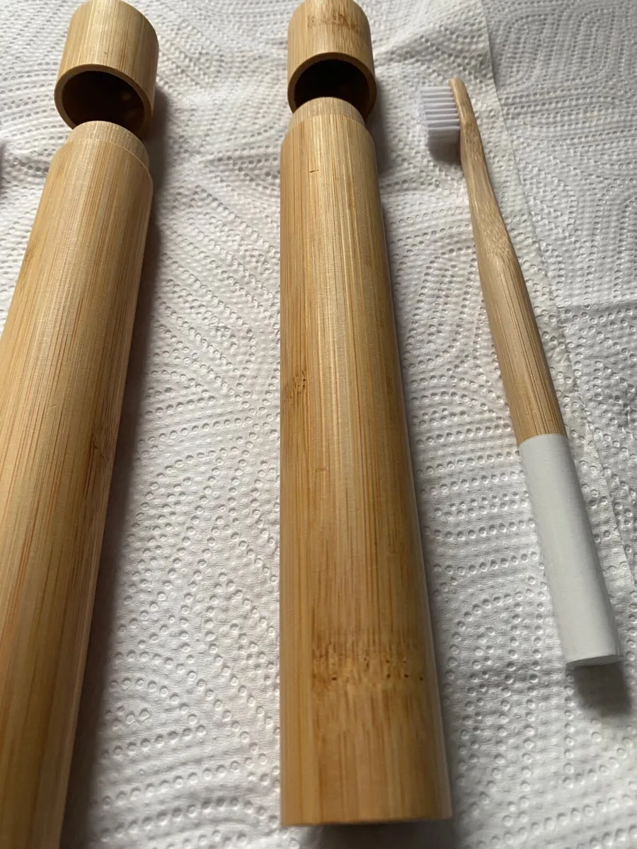 Bamboo toothbrush holder - Image 2
