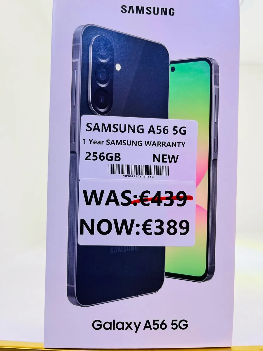 🔥Galaxy A56 5G 256GB New 1YEAR WTY🔥 - Image 1