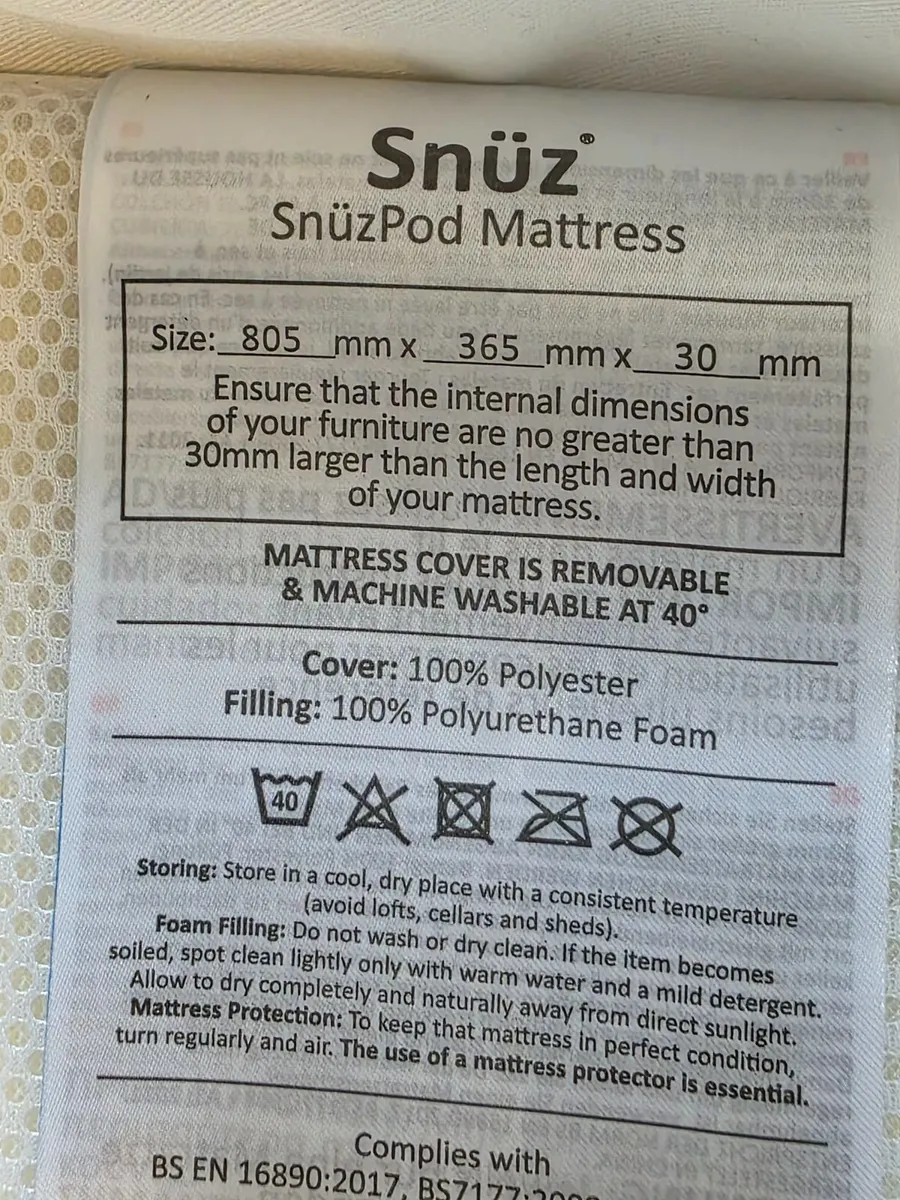 Snuz pod beside me cot - Image 1