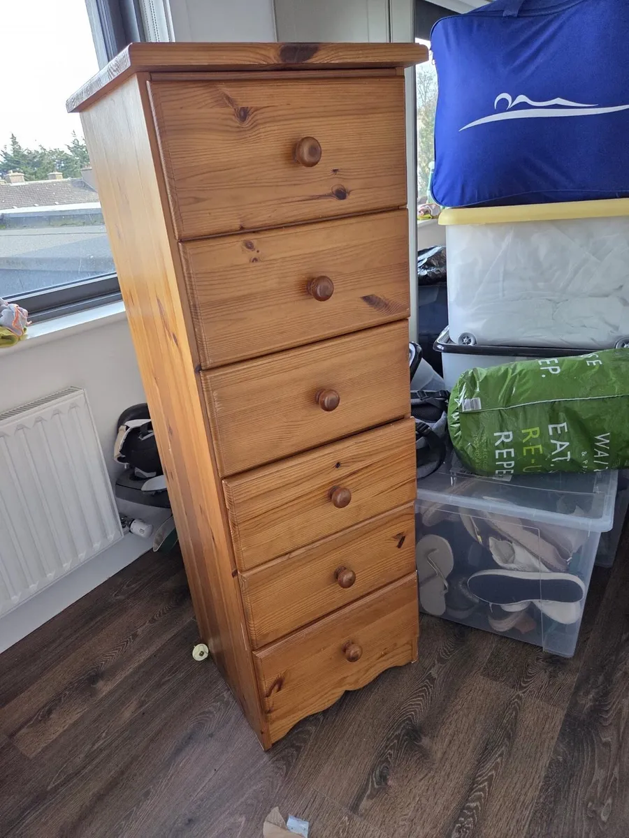 Tall chest of drawers - Image 1
