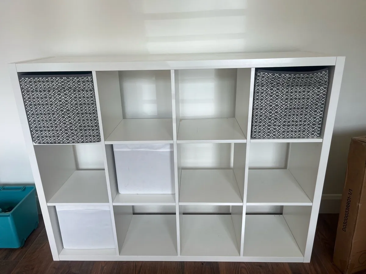 Storage unit - Ikea kallax 4x3 unit - Image 1