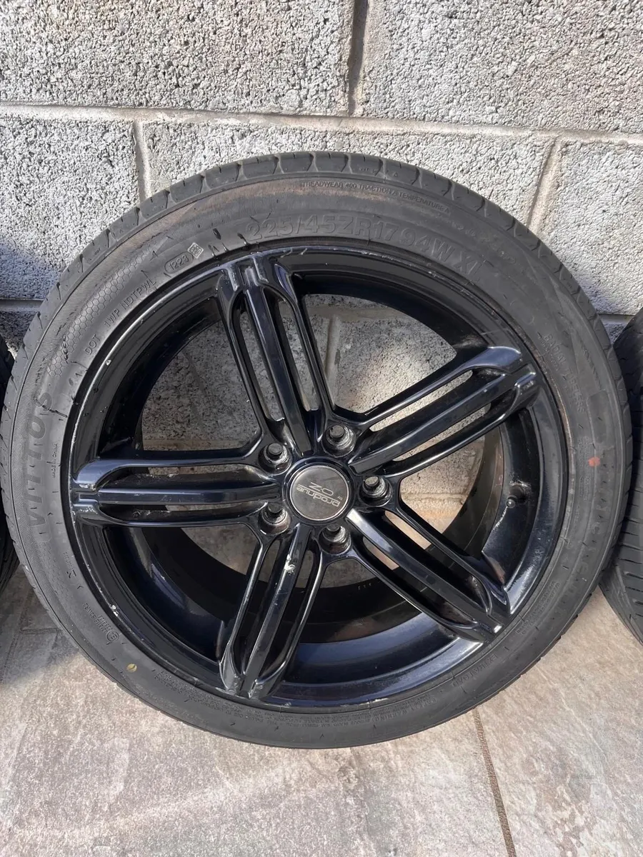 17 inch Powder Coated Alloy Wheels - Image 2