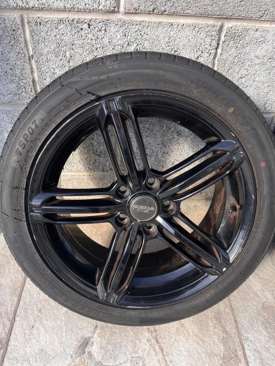 17 inch Powder Coated Alloy Wheels - Image 3