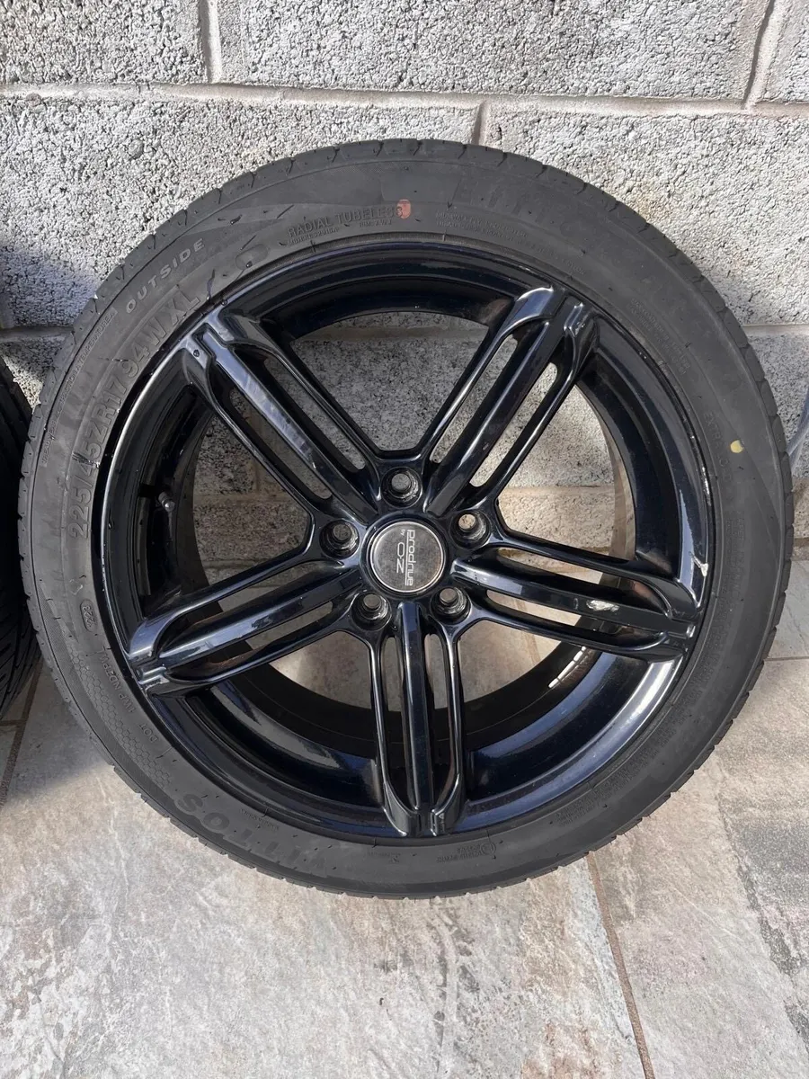17 inch Powder Coated Alloy Wheels - Image 4