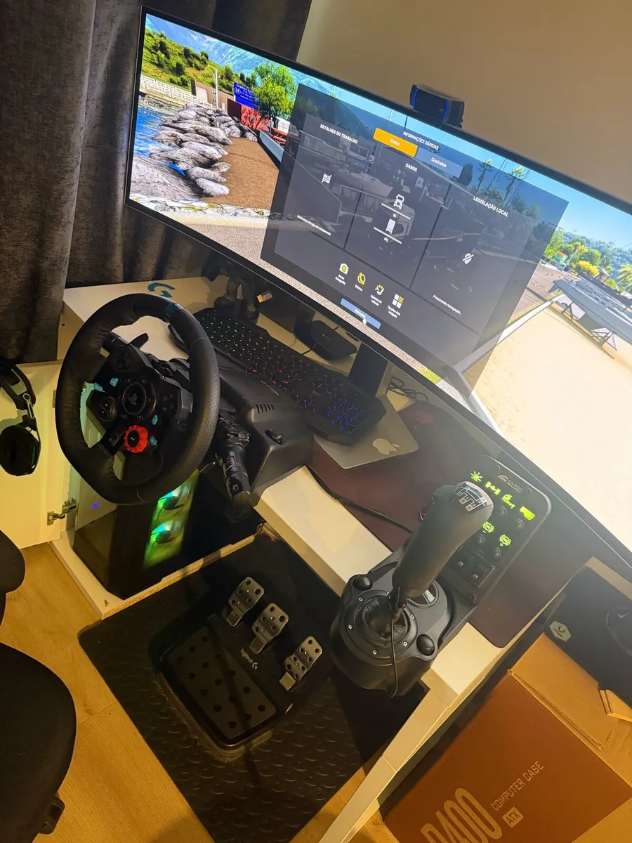 G29 Steering Wheel ( Button Box + Indicator ) - Image 1