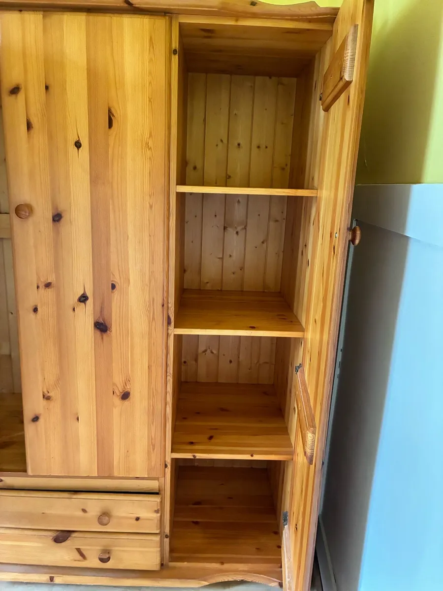 Solid wooden Wardrobe for sale - Image 3