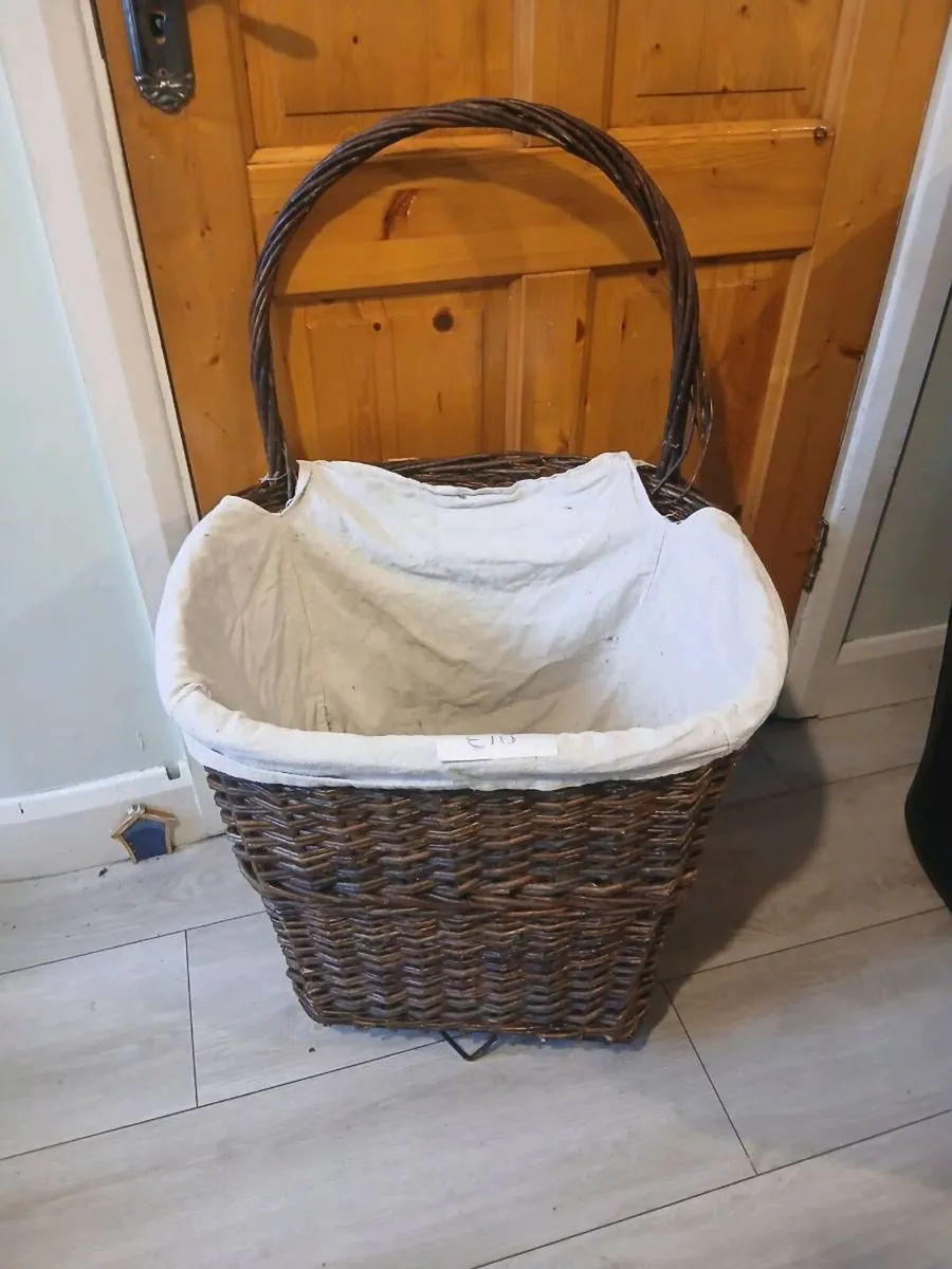 Laundry Basket On wheels - Image 1
