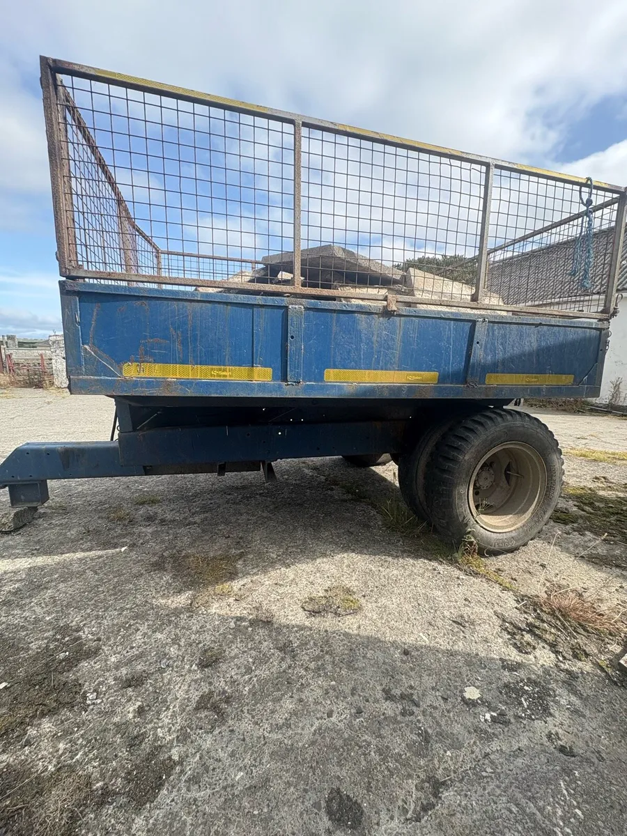 Steel Tipping trailer
