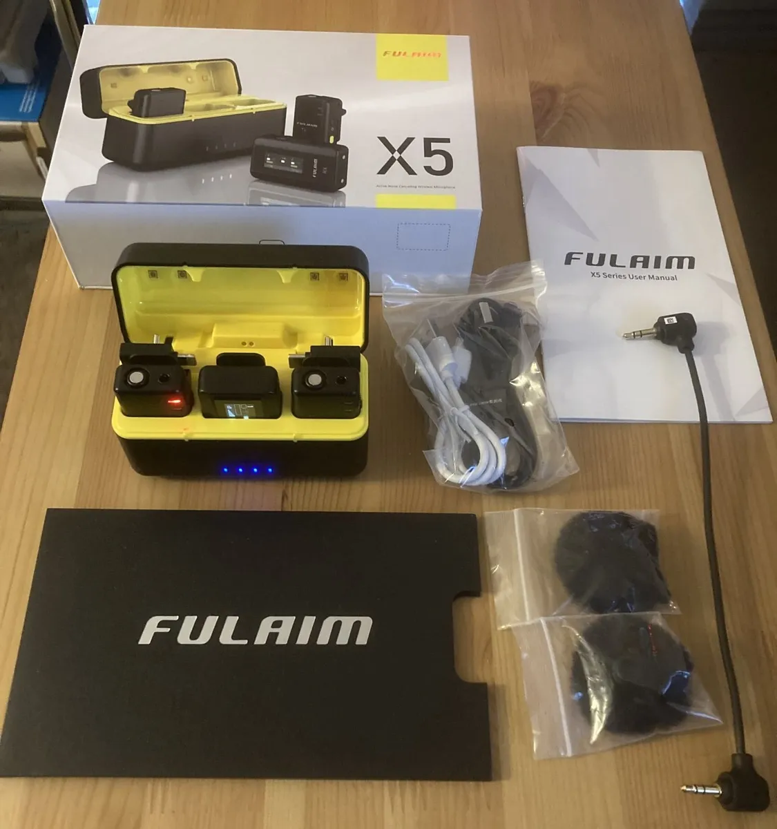 FULAIM X5M Wireless Lavalier Microphone - Image 1