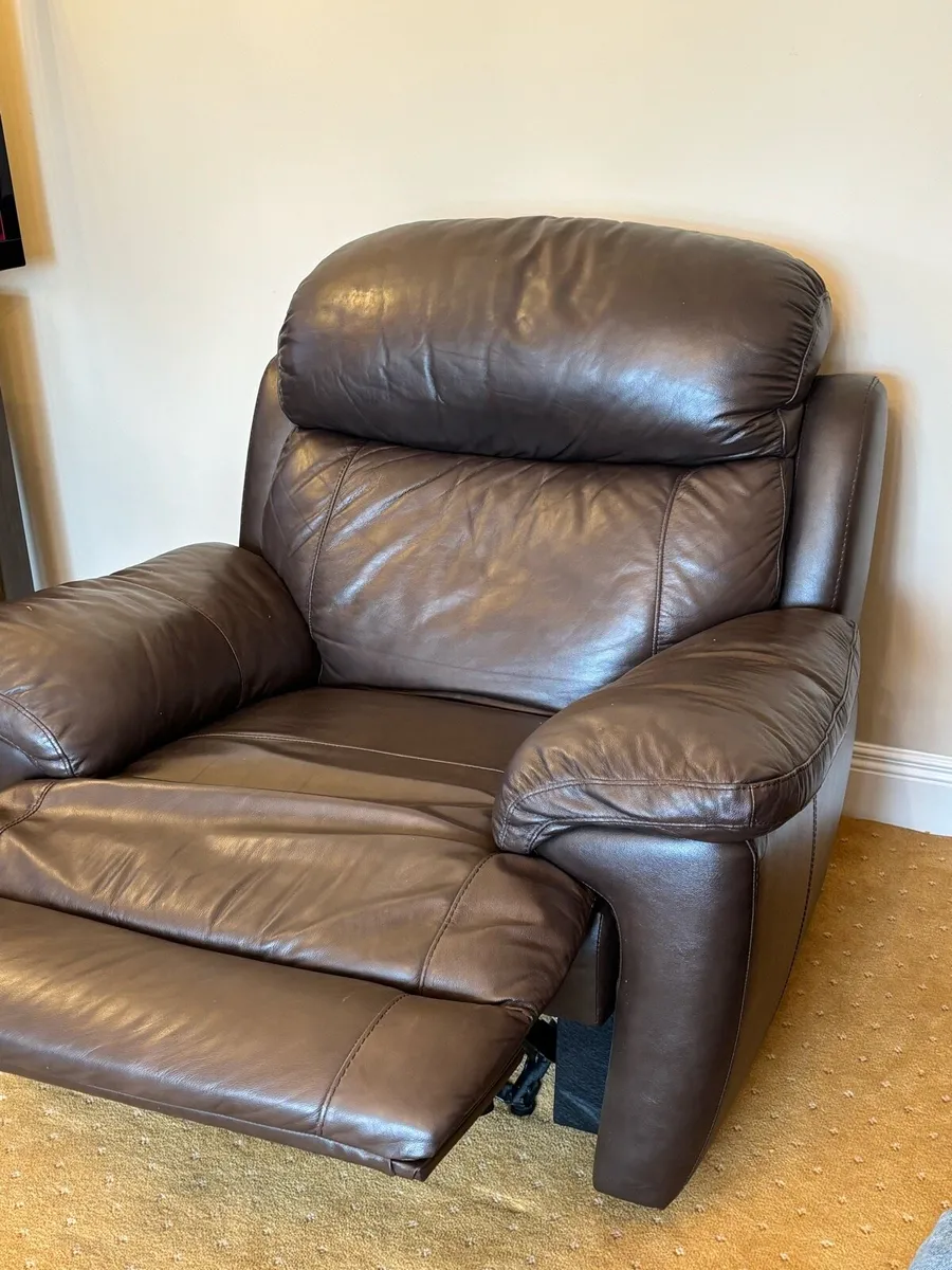 Leather Armchair - Image 1