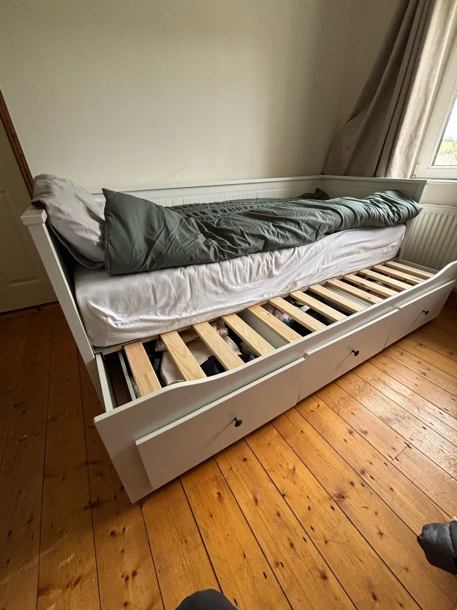 IKEA Day Bed - Hemnes with Mattresses - Image 2
