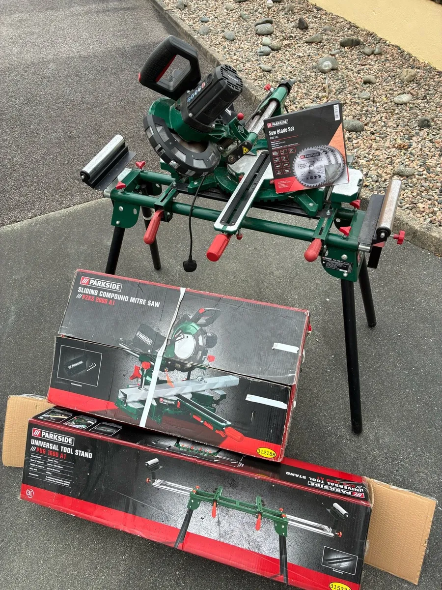 Workshop Tool Bundle - Table, Mitre and Bandsaws - Image 3