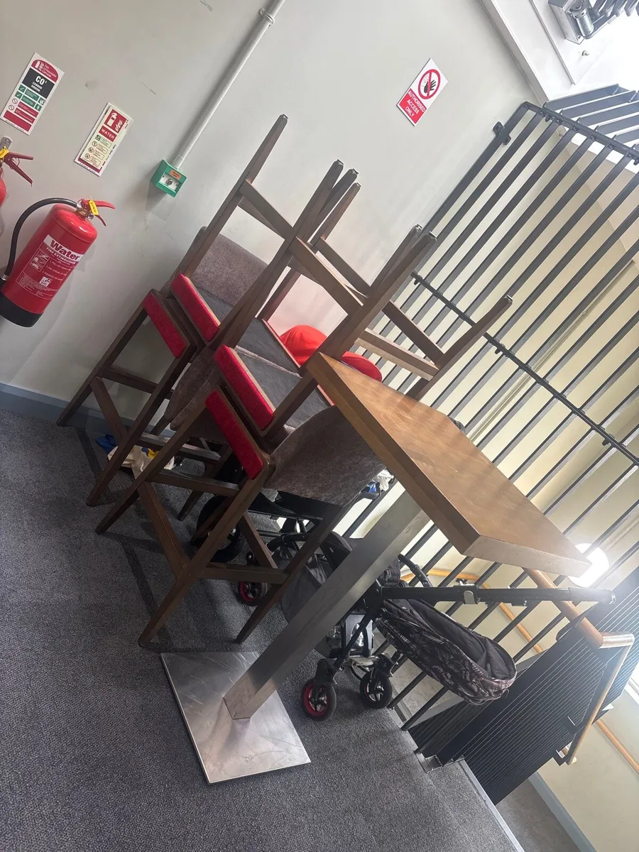 Table and chair
