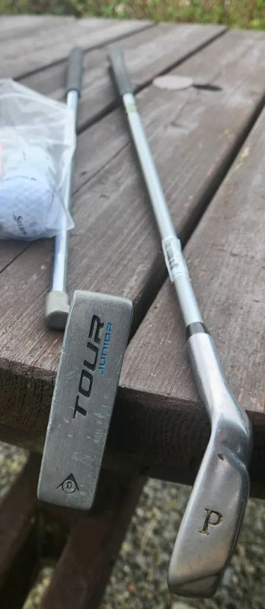 Pitch & Putt set jnr  1.40-1.48m PW & Putter

Dunl - Image 1
