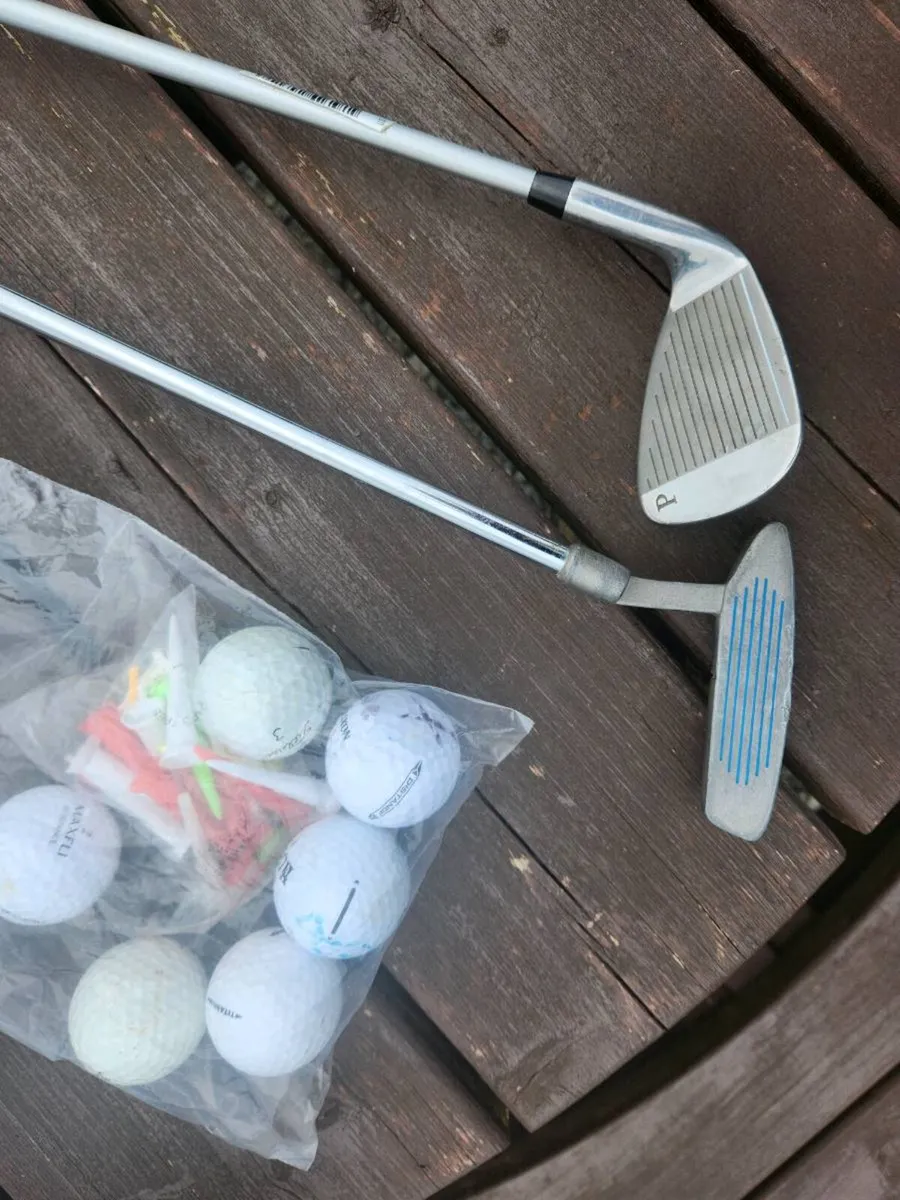 Pitch & Putt set jnr  1.40-1.48m PW & Putter

Dunl - Image 2