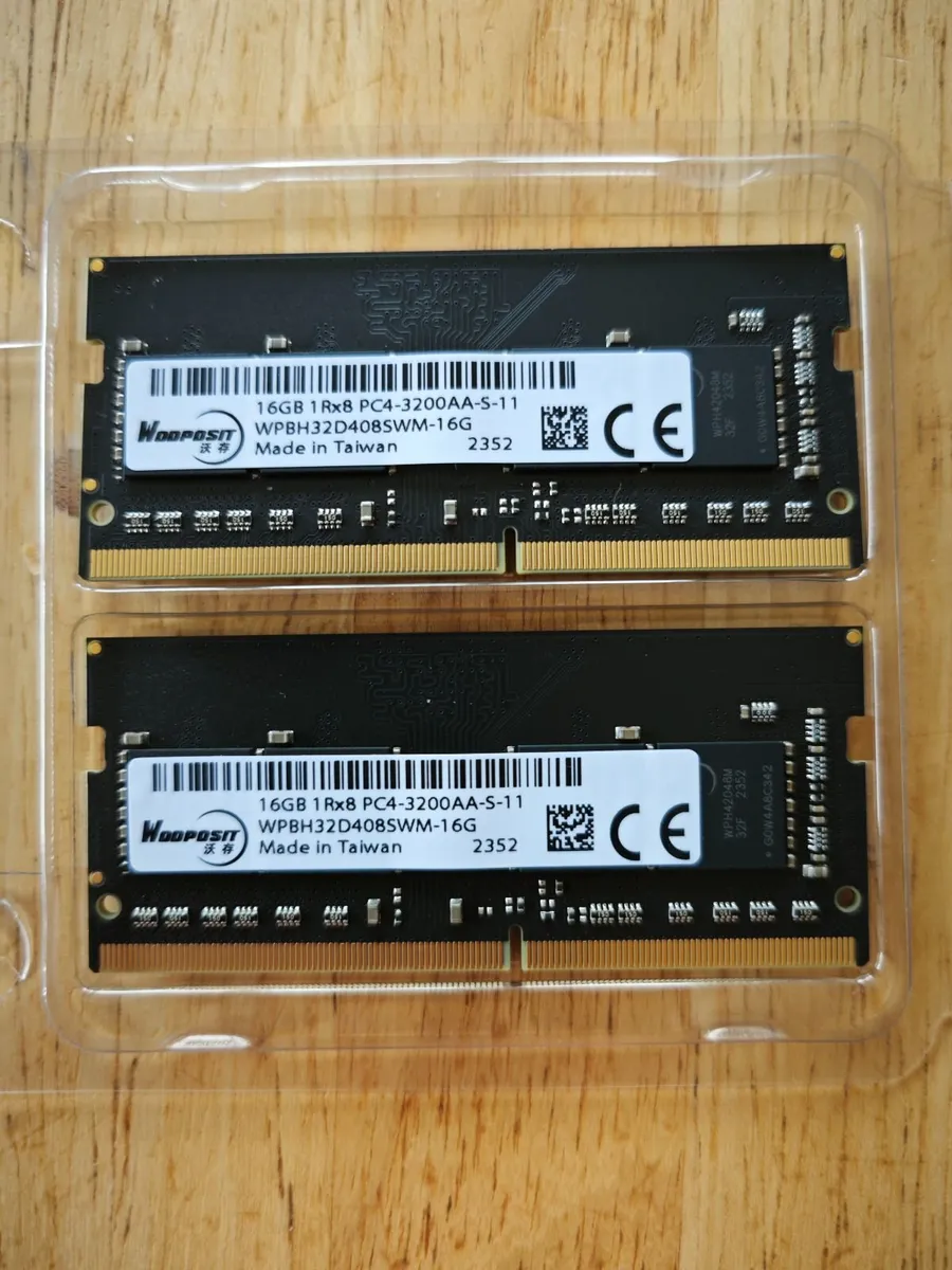 32GB Kit (2x 16GB) DDR4-3200 SODIMM Laptop RAM - Image 1