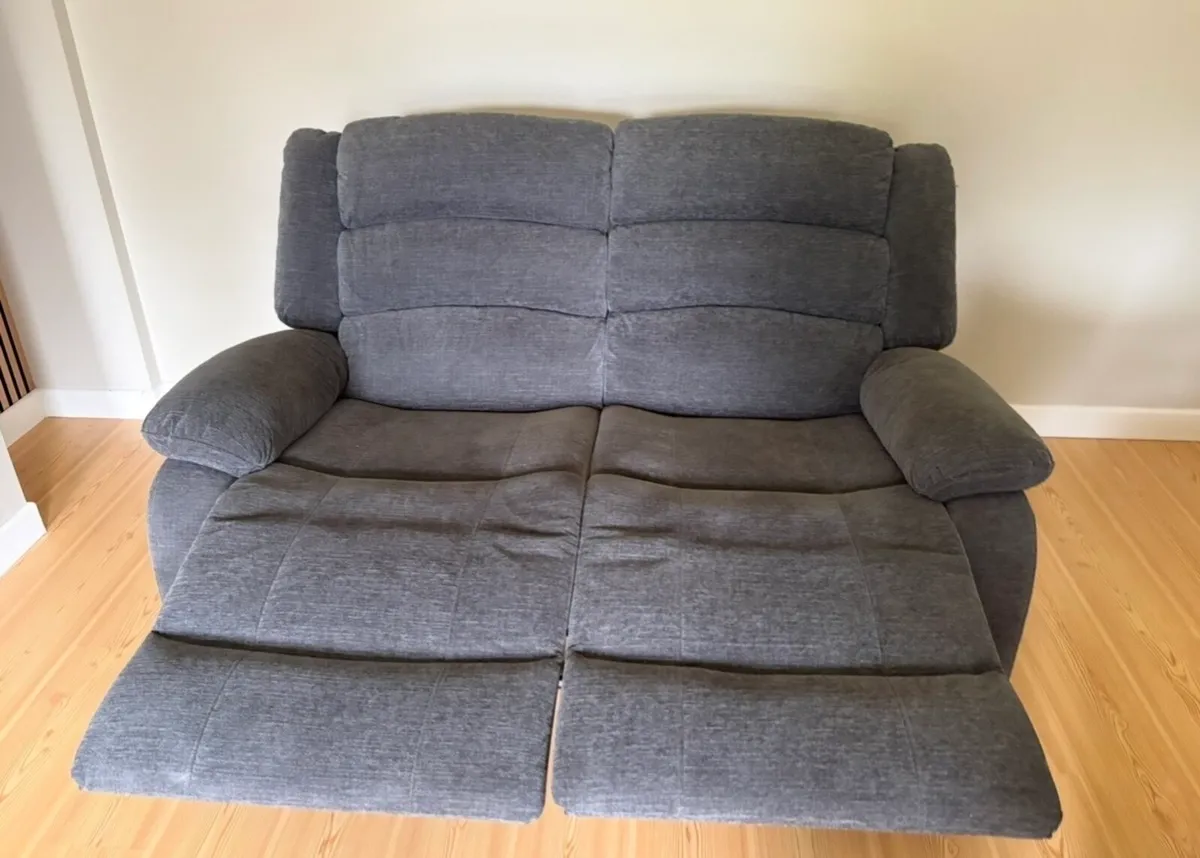 Grey 3+2 sofa - Image 1