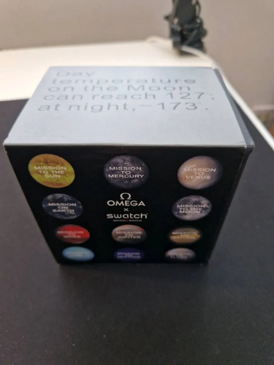 BOX ONLY Moonswatch Mission to the Moon - Image 4