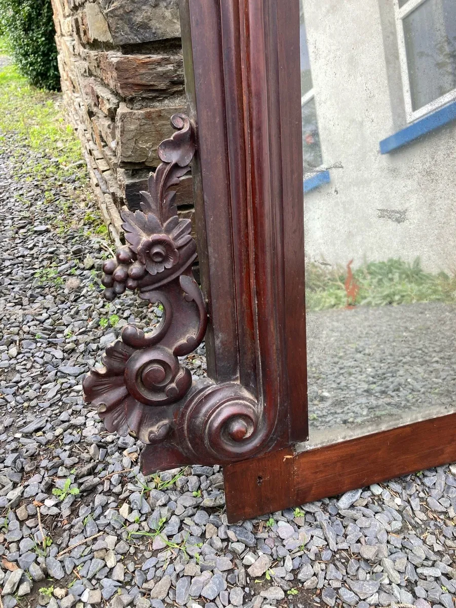 Antique Victorian Mirror - Image 3
