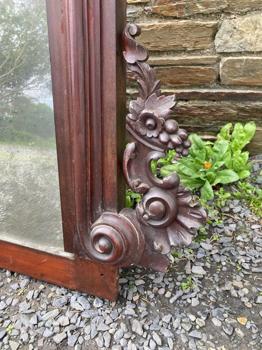 Antique Victorian Mirror - Image 4