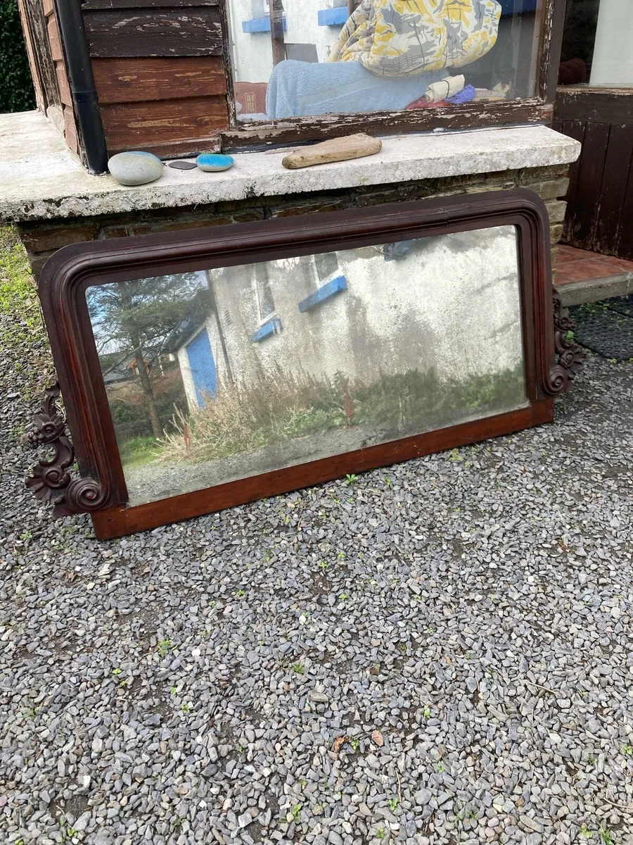 Antique Victorian Mirror - Image 1