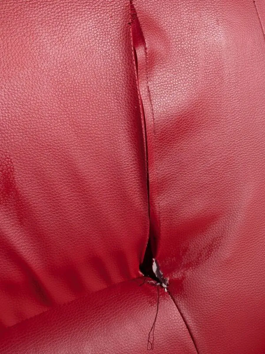 Vintage 90s leather sofa - Image 3