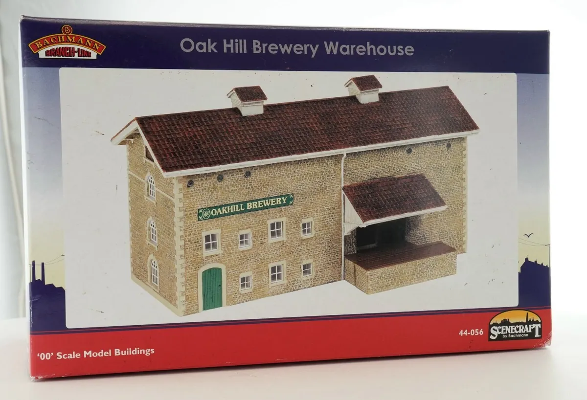Bachmann Scenecraft 44-056 Oak Hill Brewery Wareho - Image 1