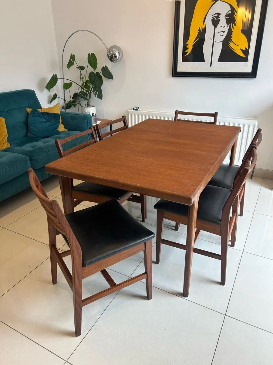 John Herbert table & chair set mid century - Image 4