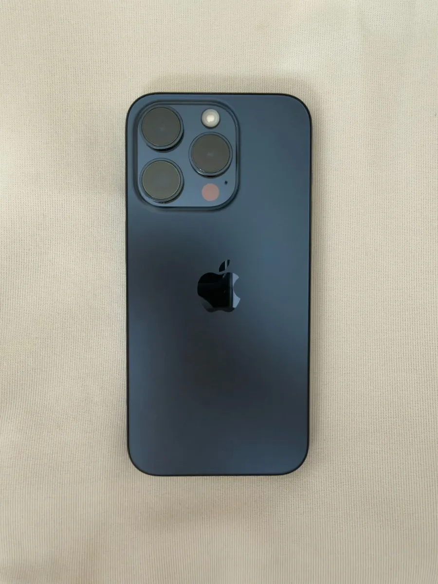 iPhone 15 Pro, 128 GB, Blue Titanium - Image 1