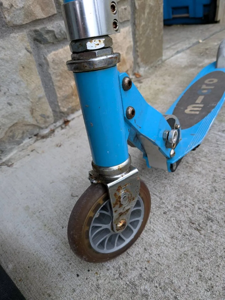 Kids Scooter Micro Sprite blue - Image 4