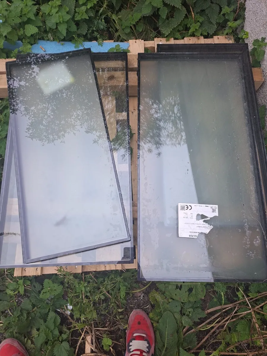 Triple glaze glass only. Clear and frosted sets
