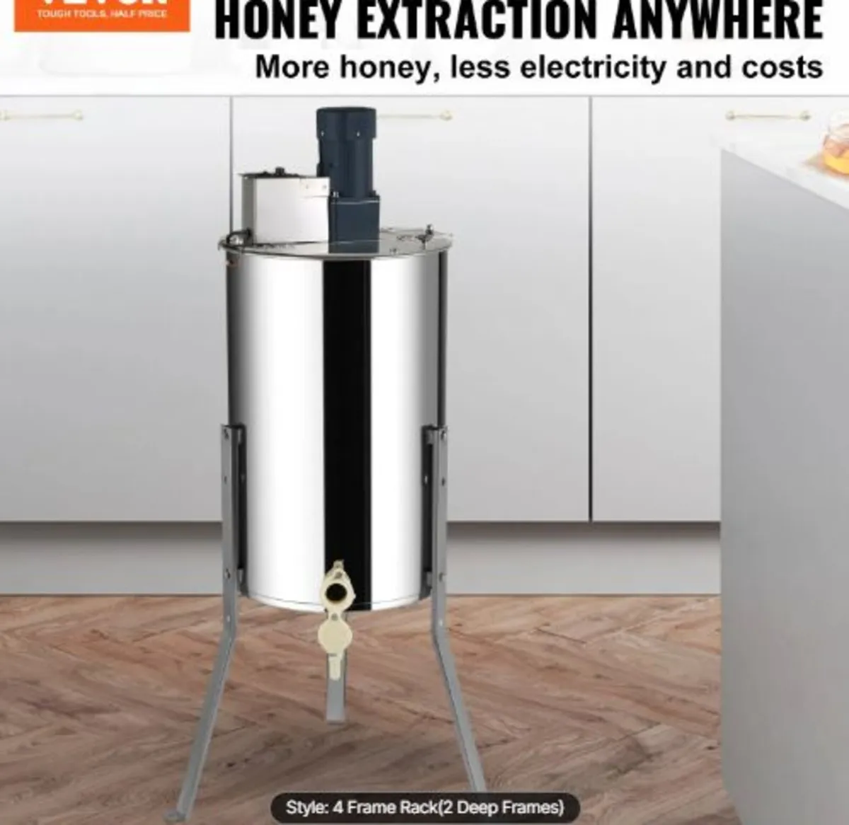 Electric Honey Extractor Tangential Extractor - Image 2