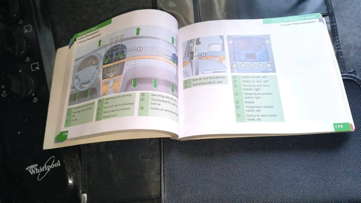 Mercedes W221 owners manual - Image 2