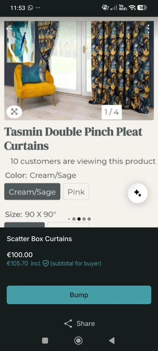 Curtains - 90 x 90 - Image 3