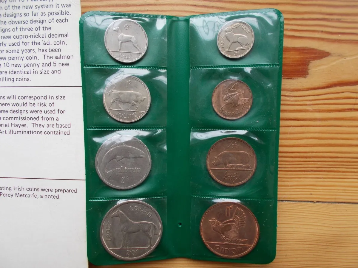 Coins of Ireland 1966 & 1971 - Image 4