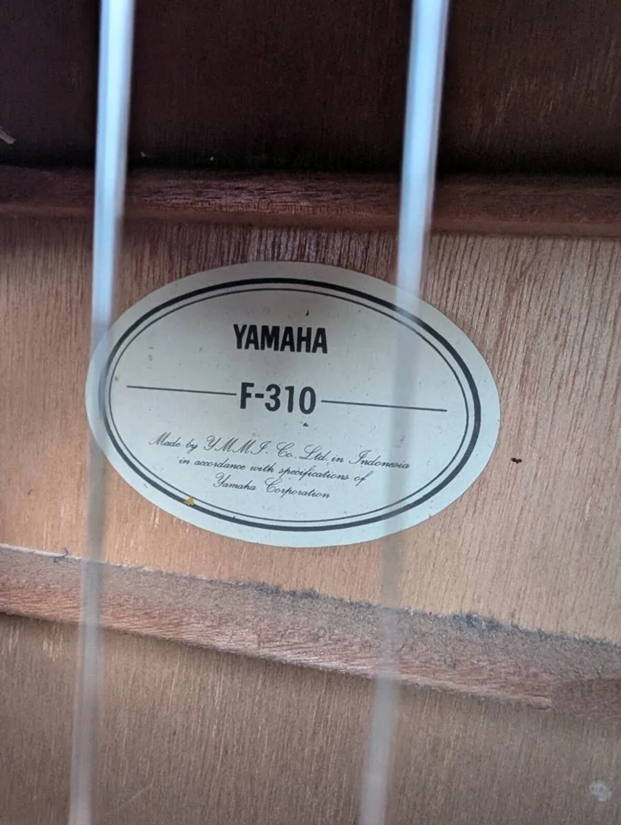 Yamaha F310 Acoustic Guitar - Image 3