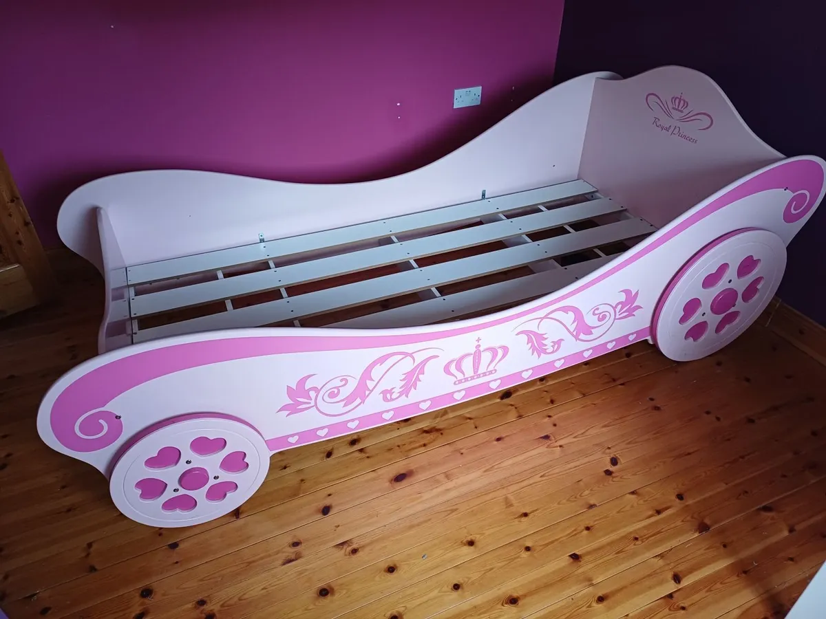 Bed - Kids Children Princess Bed - Single - Image 3
