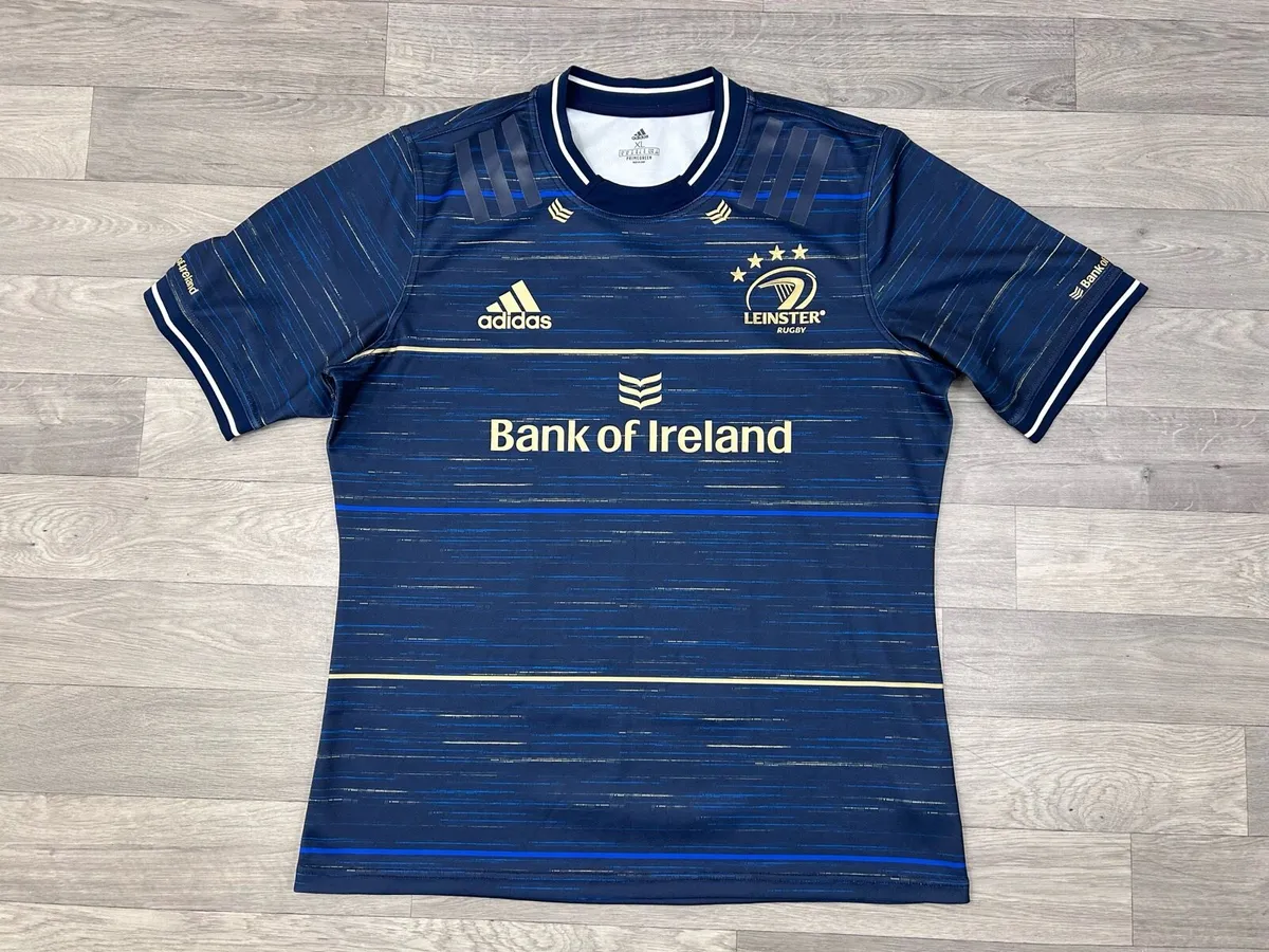 Adidas Leinster Rugby Jersey Shirt Mens XL - Image 1