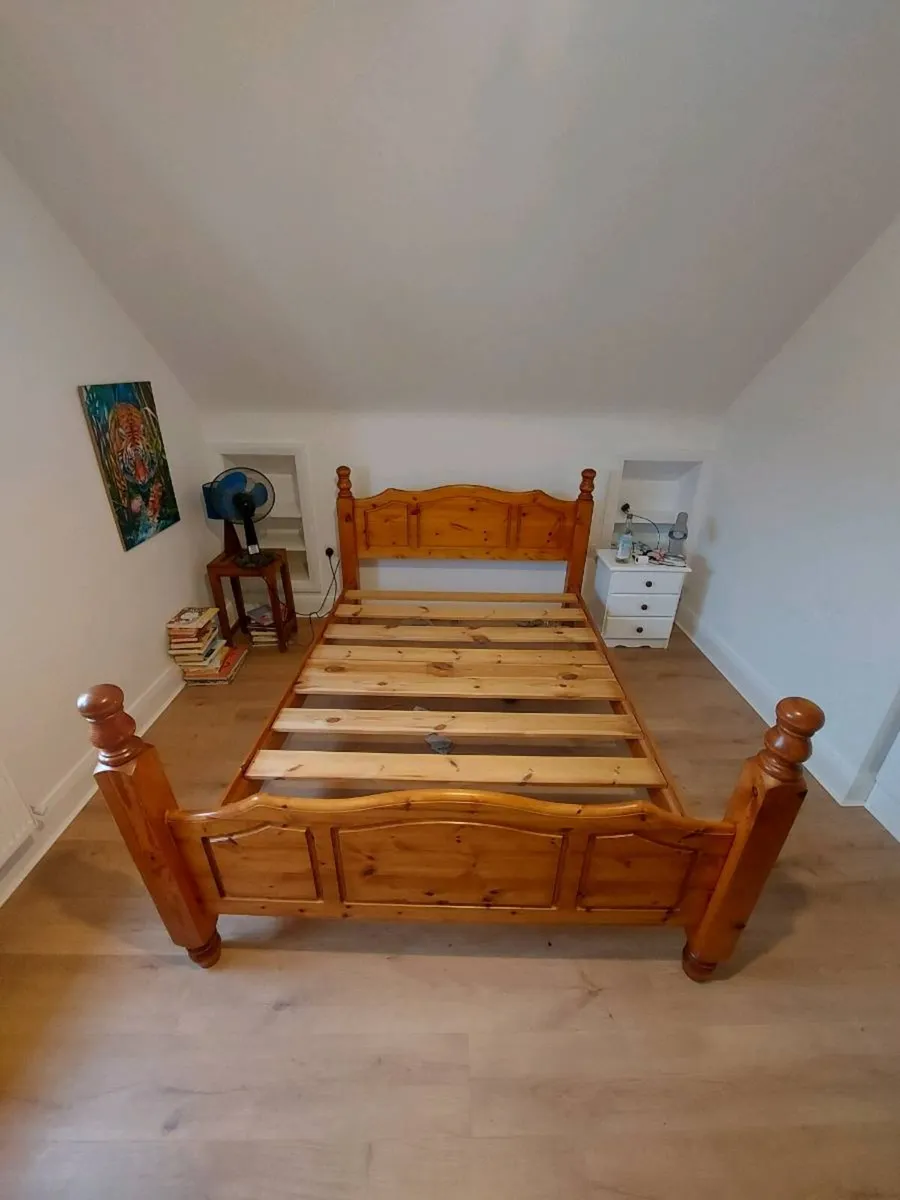 4 foot 6 Bed Frame - Image 1