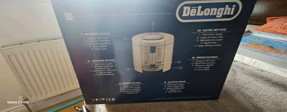 De'Longhi deep fat frier - Image 1