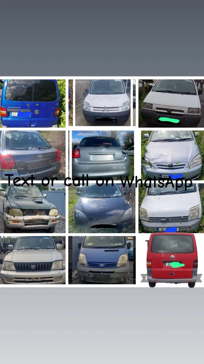 VW Transporter & other cars for breaking