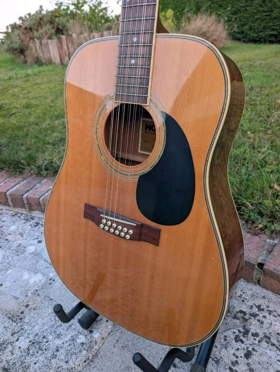 Hohner HW1200N 12-String Acoustic Guitar - Image 2