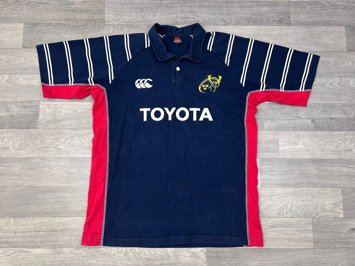 Vintage 2004 Canterbury Munster Rugby Jersey Shirt - Image 1