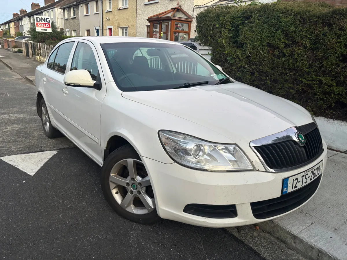 2012 SKODA OCTAVIA 1.6 DIESEL NCT UNIT 07/12/2026 - Image 1
