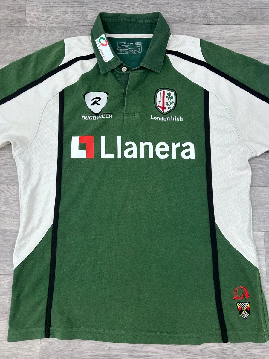 Vintage 2007 Kooga London Irish Rugby Jersey Large - Image 2